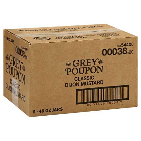 Grey Poupon Grey Poupon Classic Dijon Mustard 3lbs, PK6 10054400000389